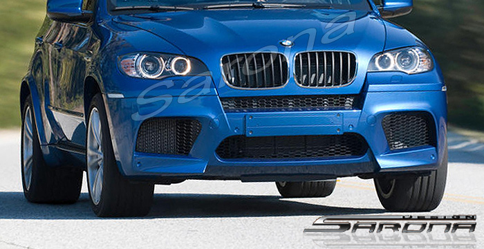 Custom BMW X5 Front Bumper  SUV/SAV/Crossover (2007 - 2010) - $980.00 (Part #BM-003-FB)